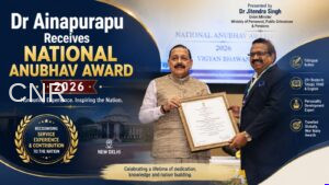 Dr Ainapurapu Receives National Anubhav Award 2026
